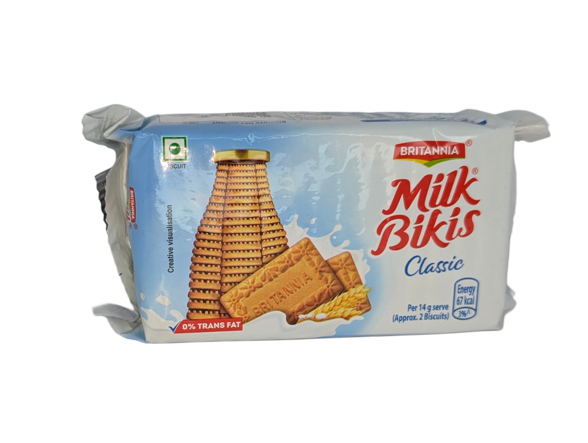 Britannia Milk Bikis Classic Biscuit - 100gm